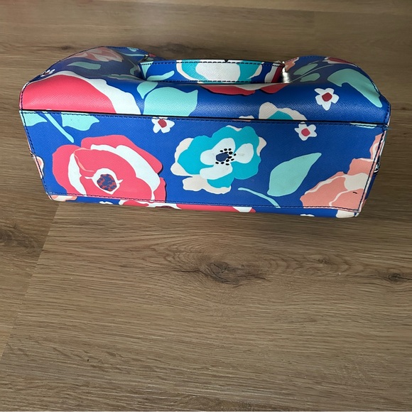 Kate Spade New York floral satchel purse - Picture 5 of 12